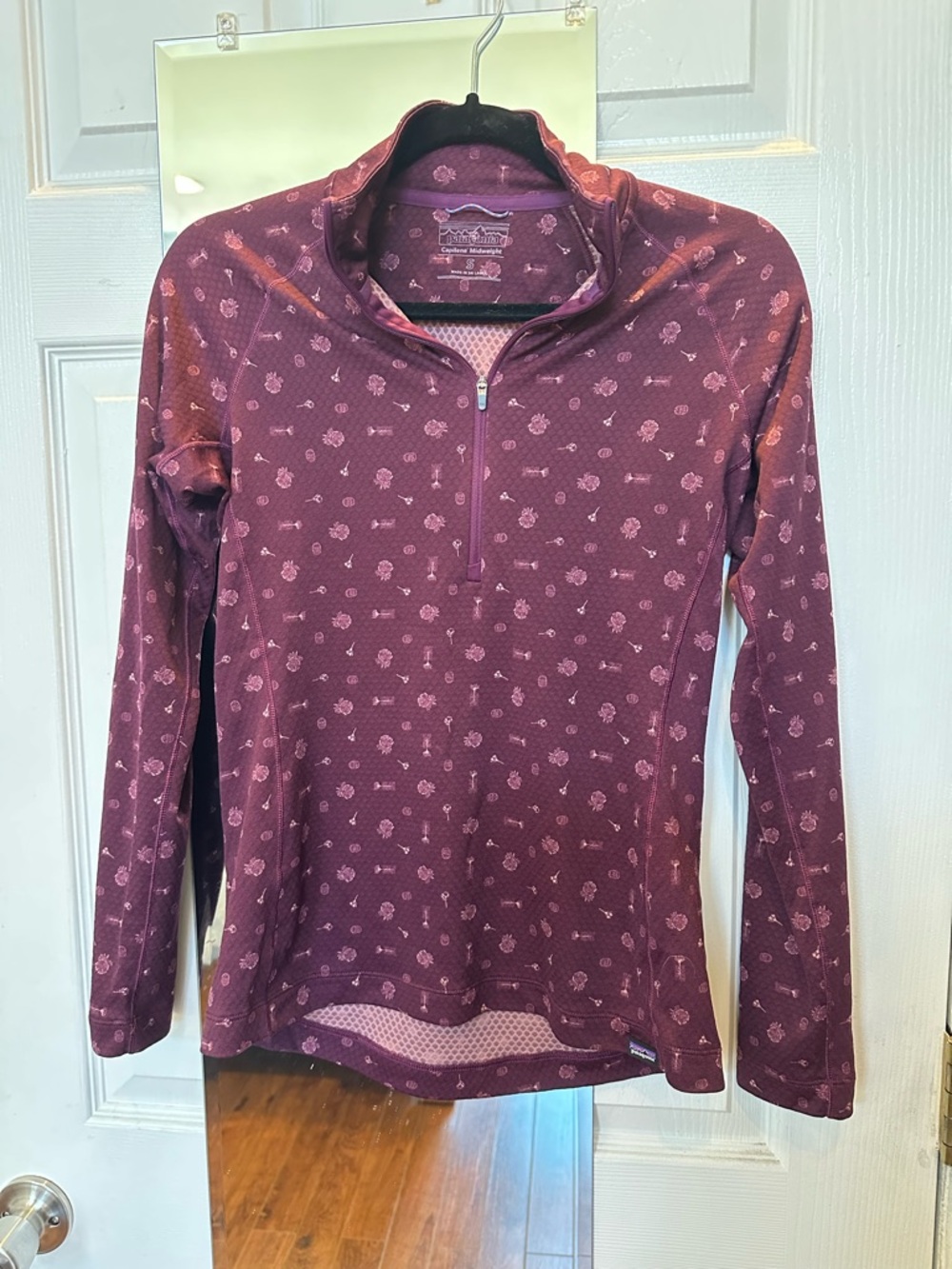 Patagonia Capilene Midweight Zip-Neck Top Small